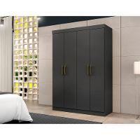 Guarda-Roupa Paris 4 Portas 2 Gavetas 100 MDF Maxel - 3