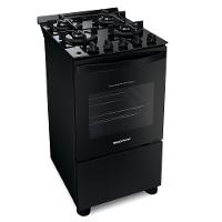 Fogão Brastemp 4 Bocas com Mesa de Vidro Grades Duplas BFO4VAE - 2