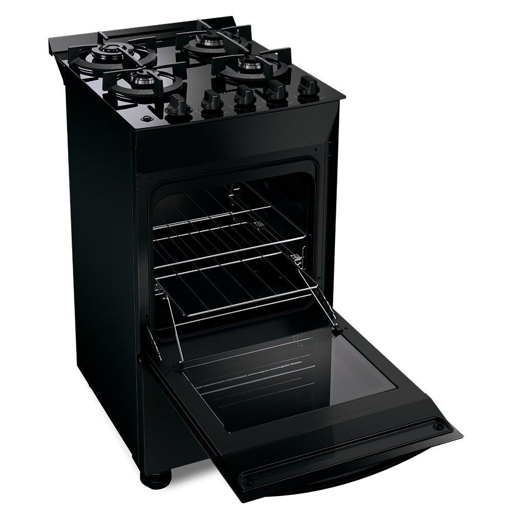 Fogão Brastemp 4 Bocas com Mesa de Vidro e Chama Dupla BFO4XAE - 3