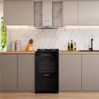 Fogão Brastemp 4 Bocas com Mesa de Vidro e Chama Dupla BFO4XAE - 8