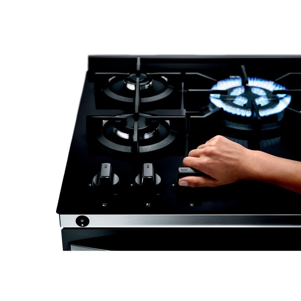 Fogão a Gás de Piso 5 Bocas Brastemp Mesa de Vidro - BFS5VCE - 4