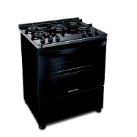 Fogão a Gás de Piso 5 Bocas Brastemp Mesa de Vidro - BFS5VCE - 2