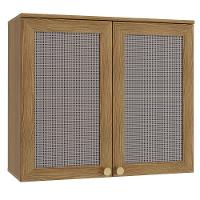 Armário Aéreo Botanic 80cm com Tela 2 Portas MDP Kappesberg - 1