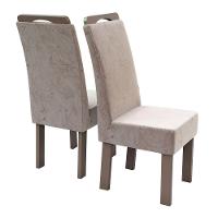 Kit 2 Cadeiras Talismã New Nevada Madeira de Eucalipto - 2