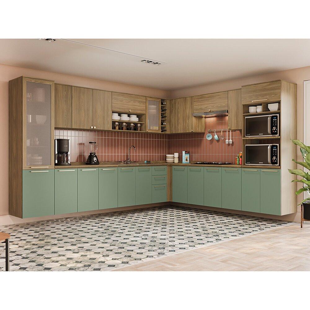 Balcão Multiuso com Tampo 40cm Botanic 1 Porta Kappesberg - 2