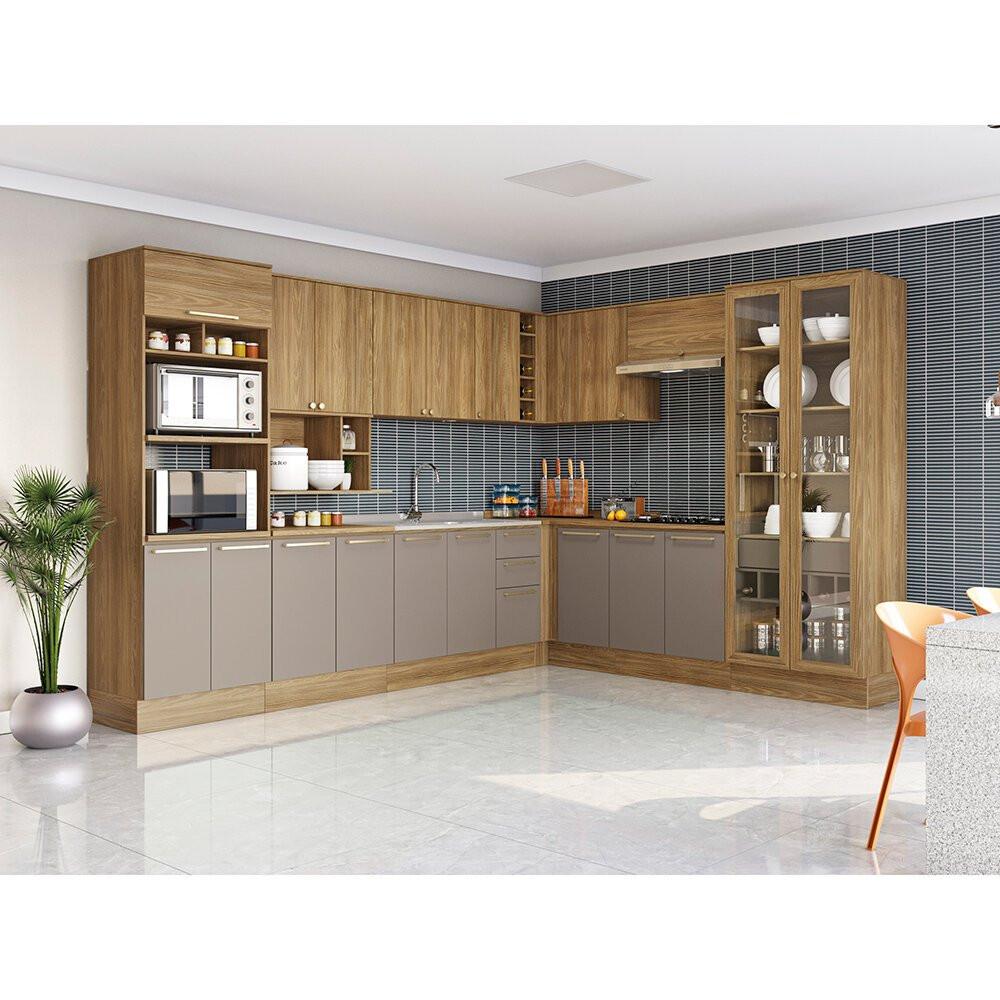 Balcão Multiuso com Tampo 40cm Botanic 1 Porta Kappesberg - 3