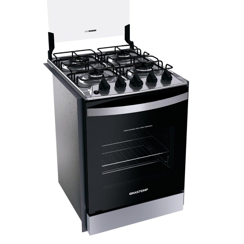 Fogão de Embutir Brastemp 4 Bocas, Chama Dupla BYO4EBR - 2