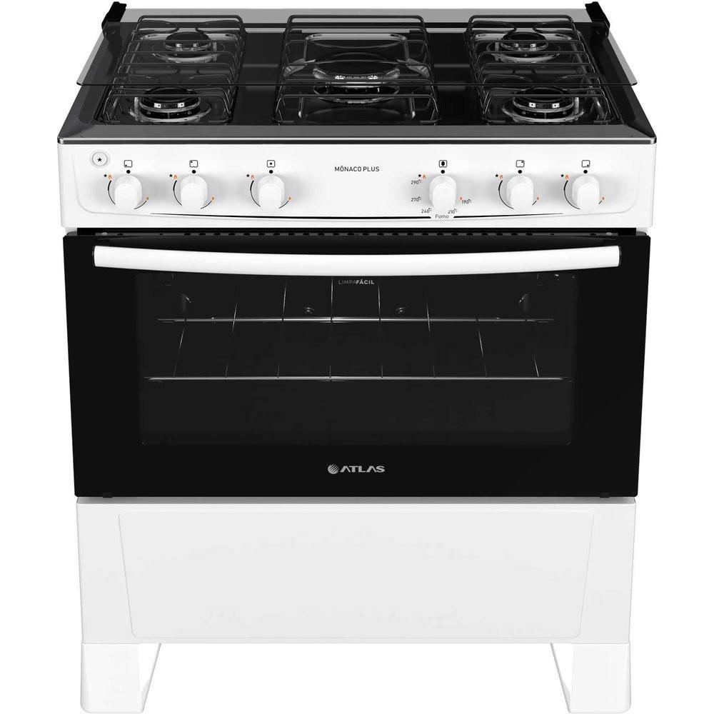 Fogão a Gás de Piso 5 Bocas Atlas Mônaco Plus - 1