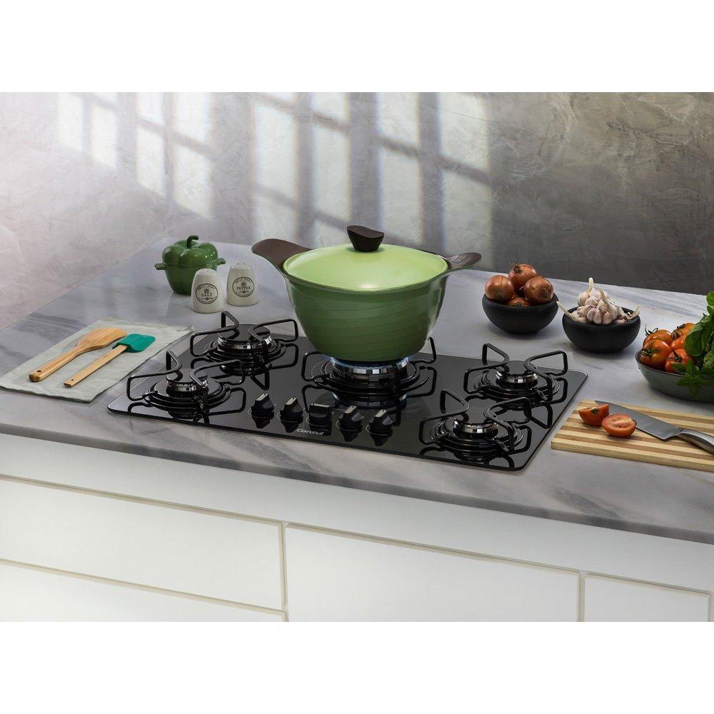 Cooktop a Gás 5 Bocas Consul Quadrichama CDD75AE - 5