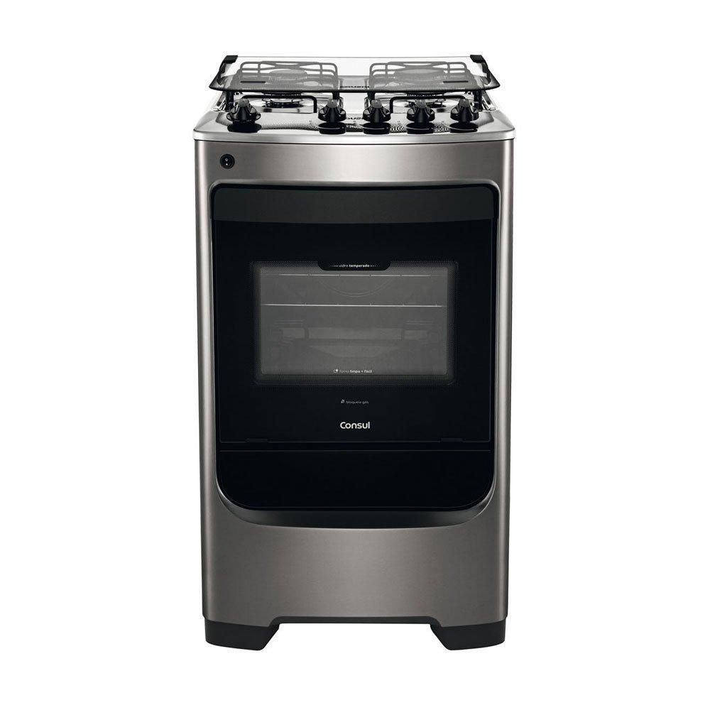 Fogão a Gás de Piso 4 Bocas com Acendimento Automático Consul - CFO4NAR - 1