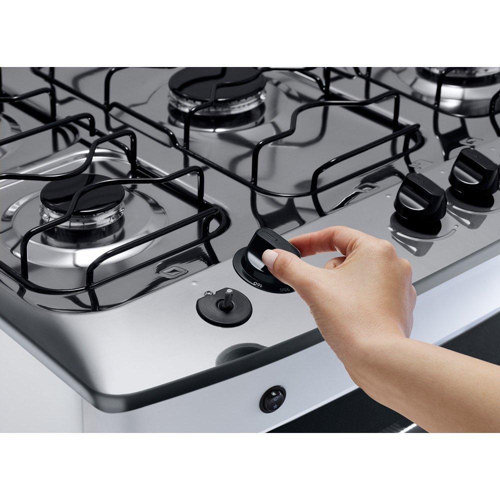 Fogão a Gás de Piso 5 Bocas Consul Mesa em Aço Inox CFS5NAB - 4