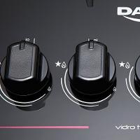 Fogão a Gás de Piso 5 Bocas Dako Magister Mesa de Vidro Preto - 9