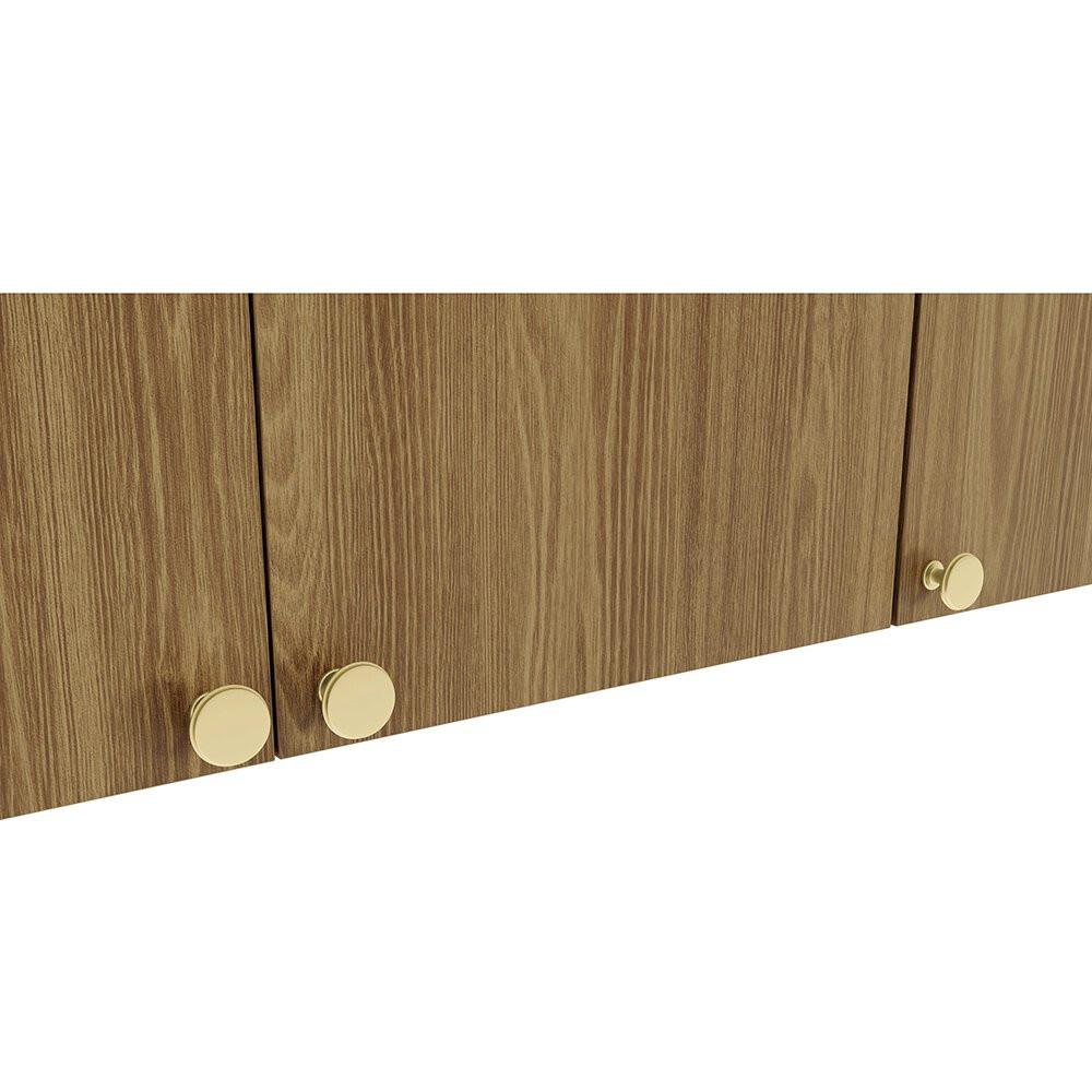 Armário Aéreo Kappesberg Botanic 120cm com LED 3 Portas MDP M634 - 4
