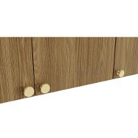 Armário Aéreo Kappesberg Botanic 120cm com LED 3 Portas MDP M634