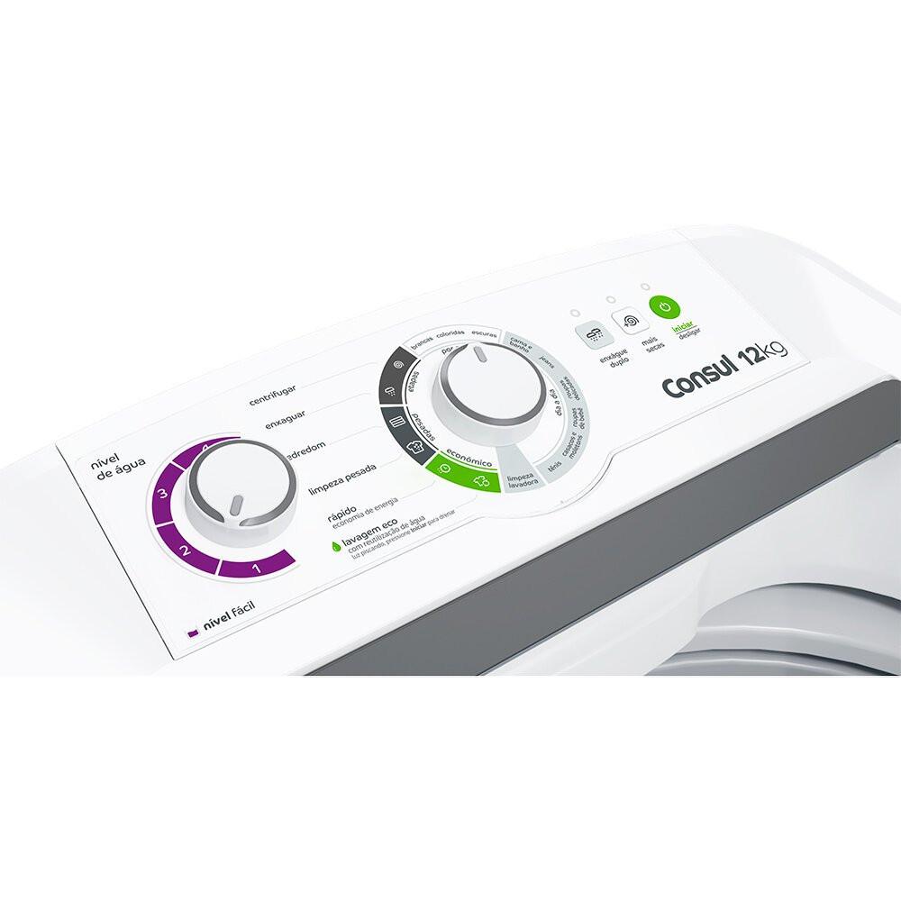 Lavadora de Roupas CWH12BB 12 Kg Automática Consul - 9