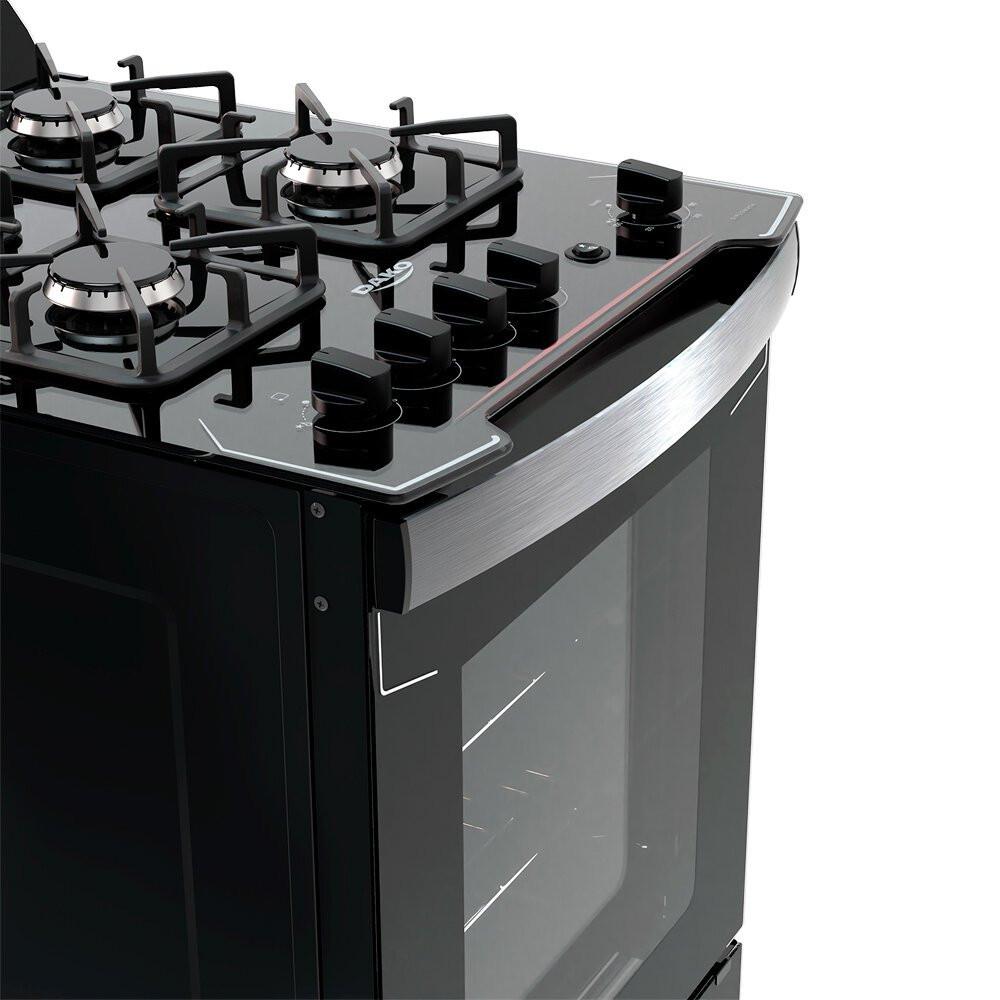 Fogão a Gás Diplomata de Piso com 4 Bocas Dako - 9