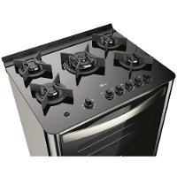 Fogão 5 Bocas a Gás de Piso com Grill Elétrico Fischer Gran Cheff  26988 - 2