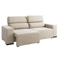 Sofá Retrátil e Reclinável Eduarda 2,00 Metros 3 ou + Lugares Viero - 1