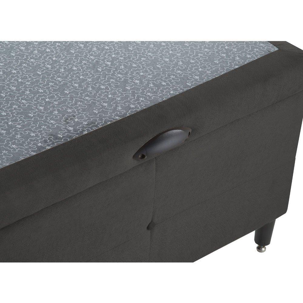 Base para Cama Box Solteiro com Baú S. Design p/ Colchão 88cm - 4