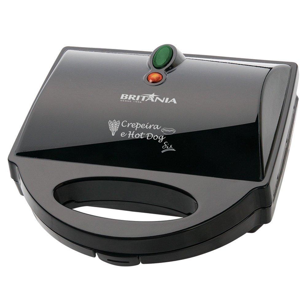 Crepeira Britânia Six Chapas Antiaderentes - 1
