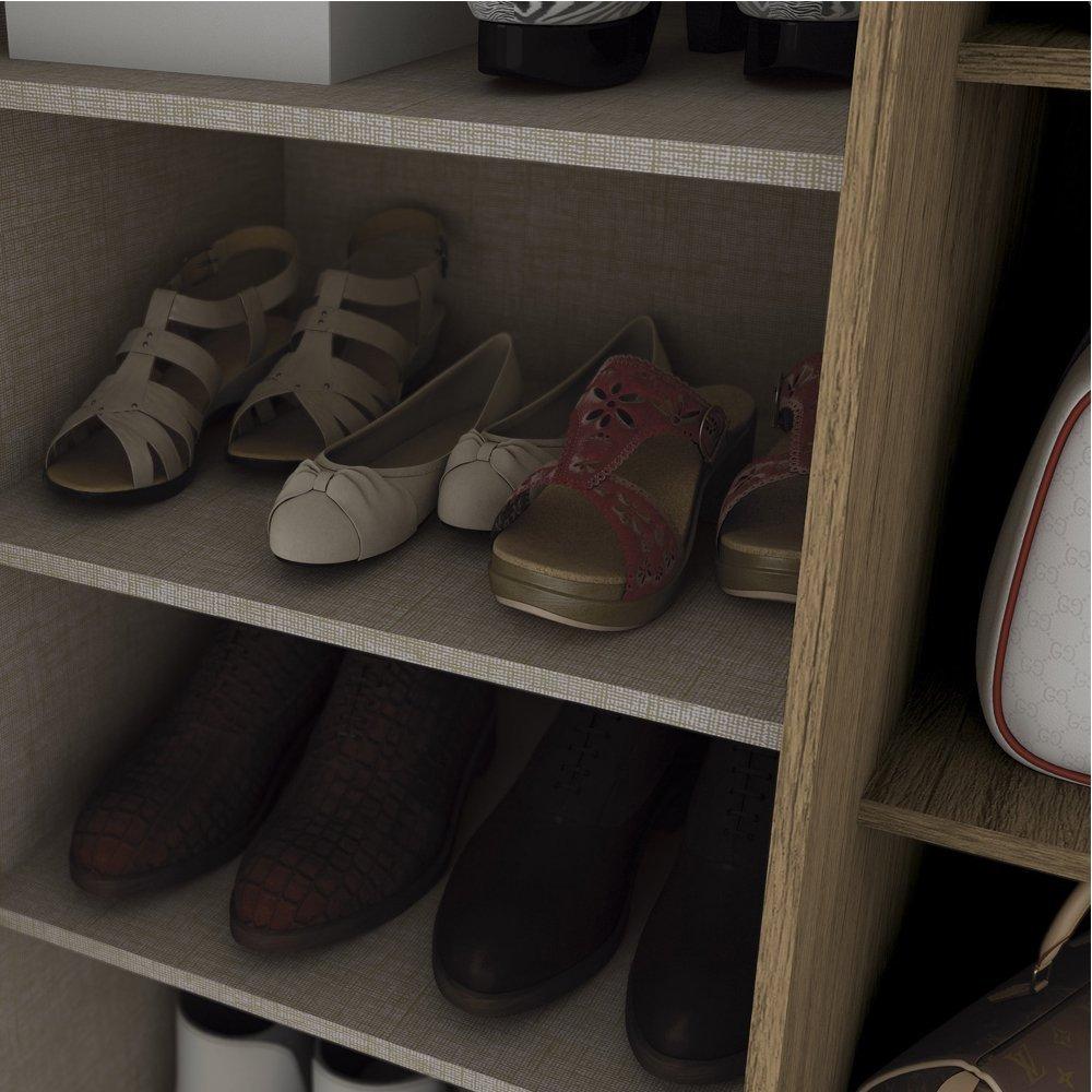 Sapateira Duetto 1 Porta com Espelho Henn - 4