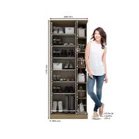 Sapateira Duetto 1 Porta com Espelho Henn - 3