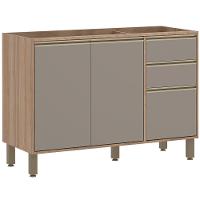 Balcão para Pia Luciane Yara 2 Portas 3 Gavetas 1304 - 1