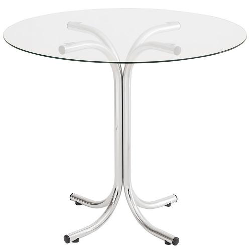Mesa Redonda com Tampo de Vidro 4111 Unimóvel