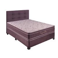 Conjunto Cama Box Casal de Molas Kappesberg Inverno e Verão - 138x188 - 2