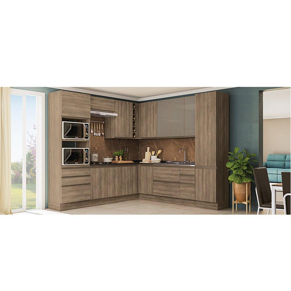 Balcão de Canto 60 cm Kappeseberg Maxxi com Tampo 1 Porta - CB330 - 3