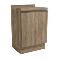 Balcão de Canto 60 cm Kappeseberg Maxxi com Tampo 1 Porta - CB330 - 1