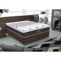 Conjunto Cama Box Queen New York e Colchão em Molas Ensacadas Gazin - 2