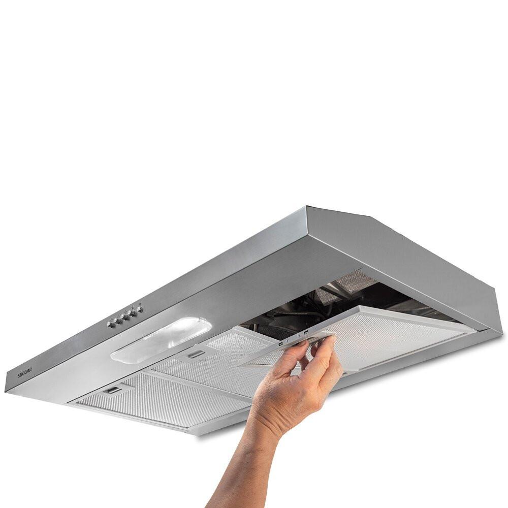 Depurador de Ar Slim DPS181IX 80 cm 3 Velocidades Suggar - 5