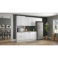 Balcão para Pia 120 cm 2 Portas 3 Gavetas Americana C353 Henn - 5