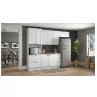 Armário Aéreo 1 Porta Basculante 80 cm Americana C354 Henn