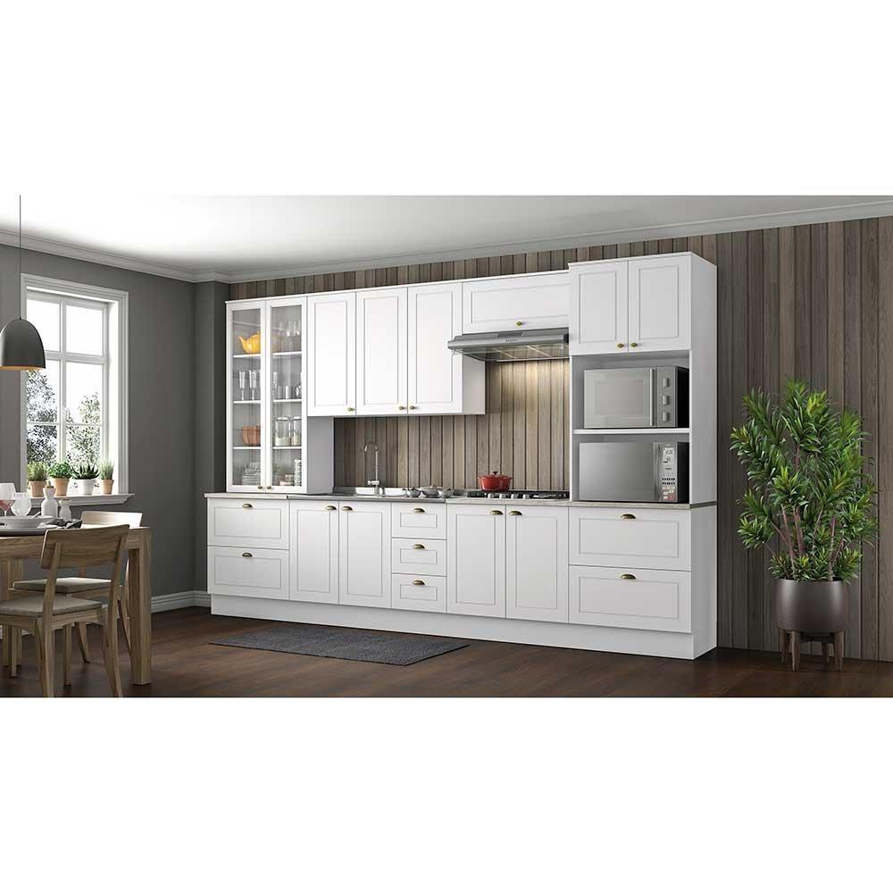 Balcão Multiuso 80 cm 2 Portas Americana C355 Henn - 5