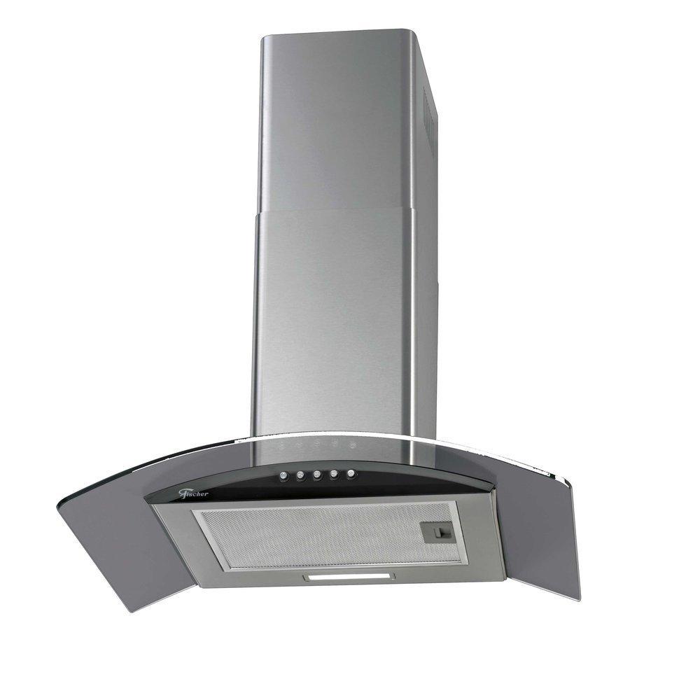 Coifa de Parede Fischer Fit 60cm Vidro 28017 - 1