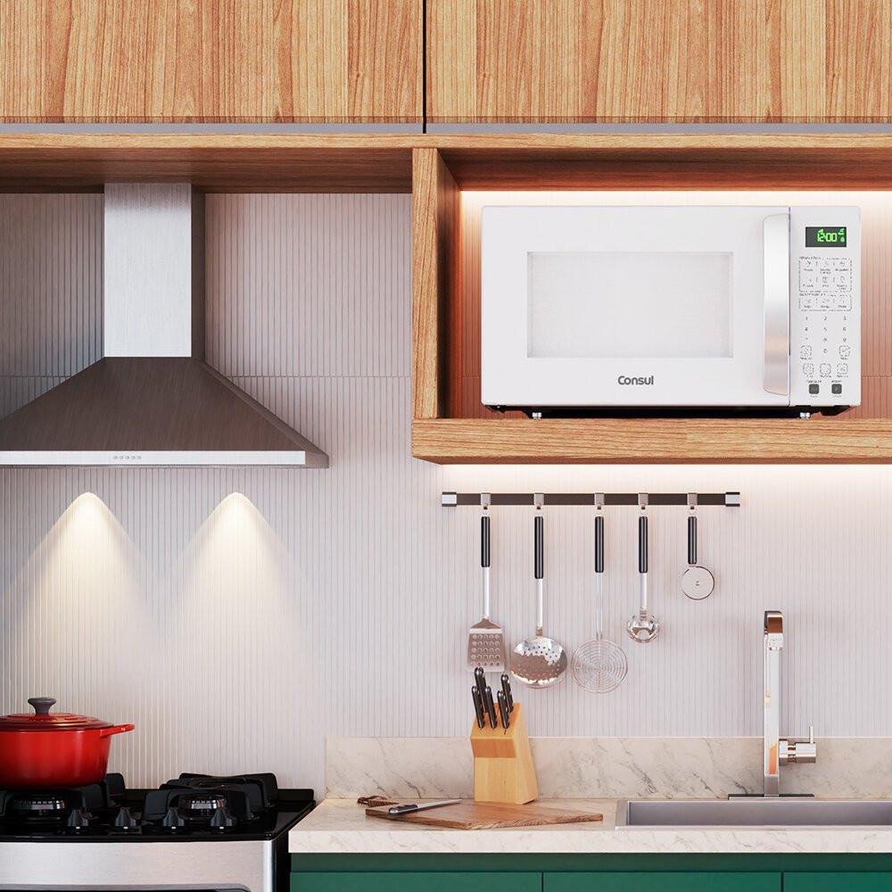 Microondas 32 Litros com Menu Fácil 900W CMS46AB Consul - 5