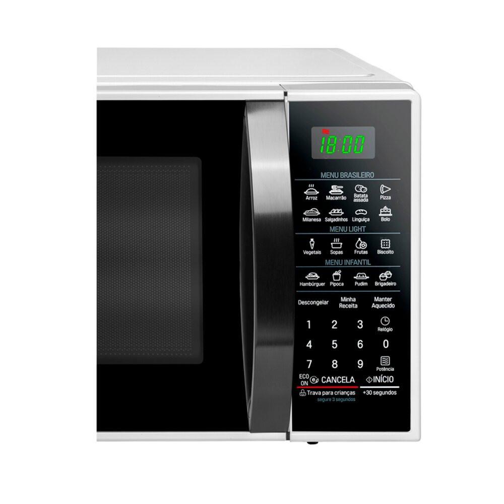 Forno Micro-ondas Easy Clean MS3091BCA 30 Litros 800W LG - 8