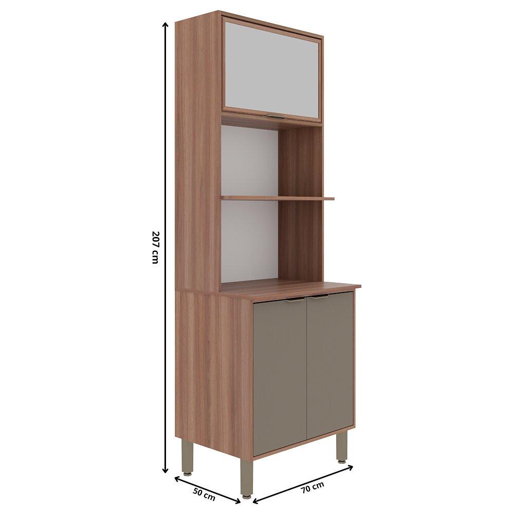 Torre Quente 70cm Louise 3 Portas Móveis Sul - 5