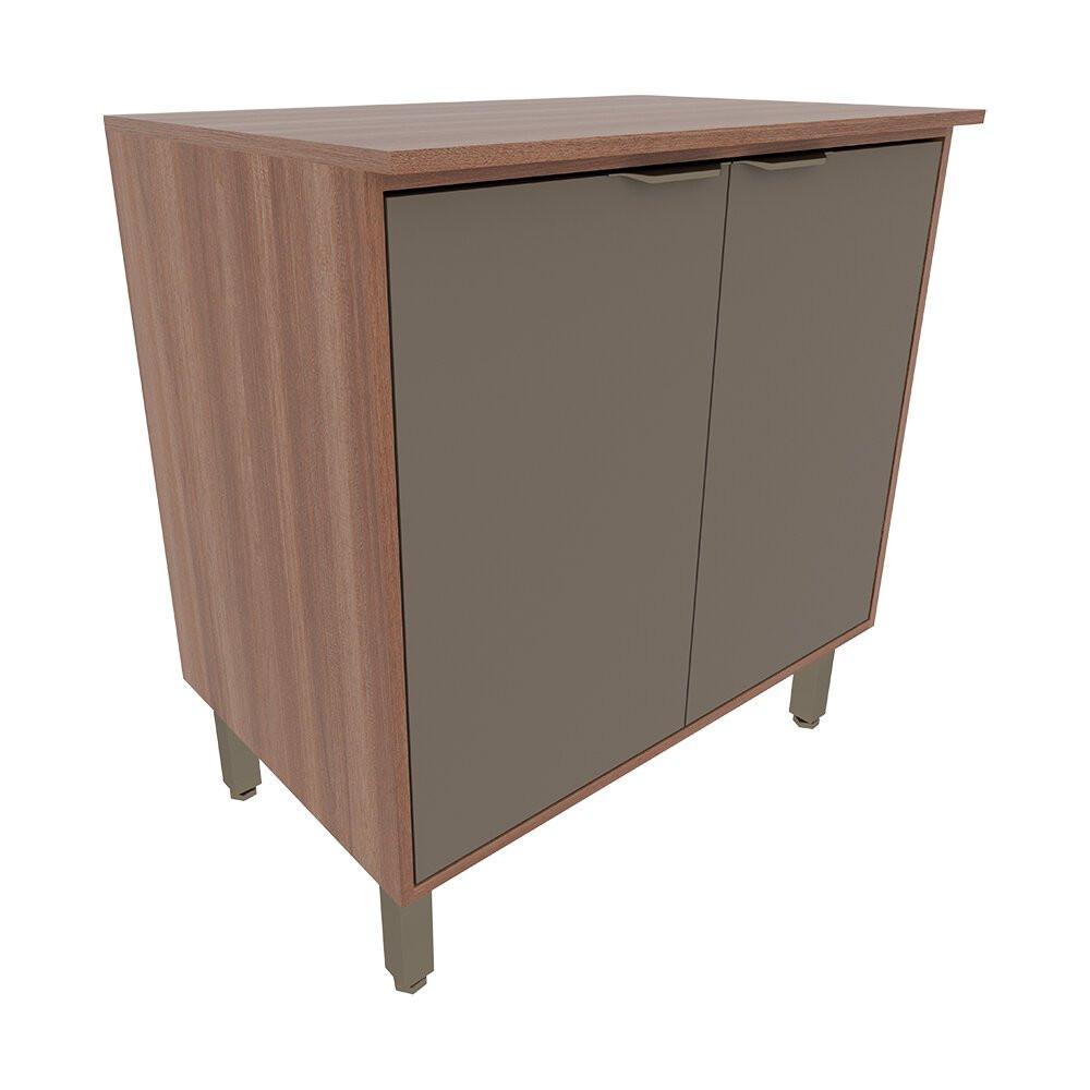 Balcão para Cooktop 80cm Louise 2 Portas Móveis Sul - 1