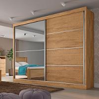 Guarda-Roupa Verona Plus MDF 2 Portas 4 Gavetas Mademarcs - 3