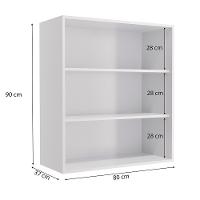 Armário Aéreo 80 cm Maxxi MDP 2 Portas G764 Kappesberg - 3