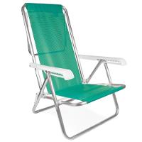 Cadeira Alta Reclinável de Alumínio Mor 8 Posições 2271 - 1