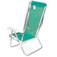 Cadeira Alta Reclinável de Alumínio Mor 8 Posições 2271 - 7