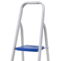 Escada de Alumínio 5 Degraus com Fita de Segurança Mor