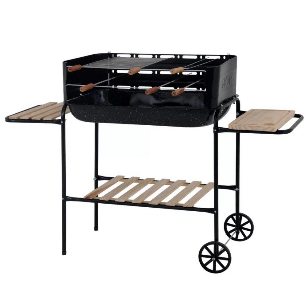 Churrasqueira Bacia Esmaltada com Grelha Mor Rodeio 3013 - 1