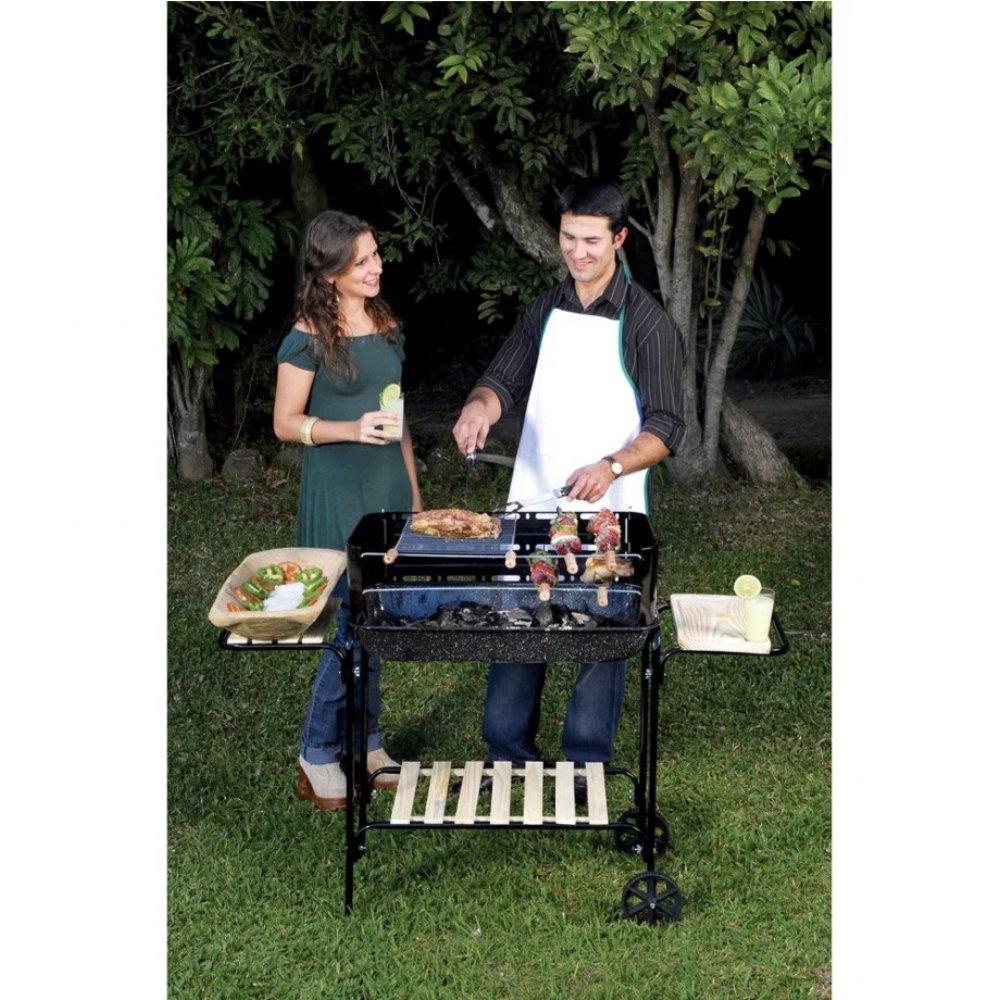 Churrasqueira Bacia Esmaltada com Grelha Mor Rodeio 3013 - 4