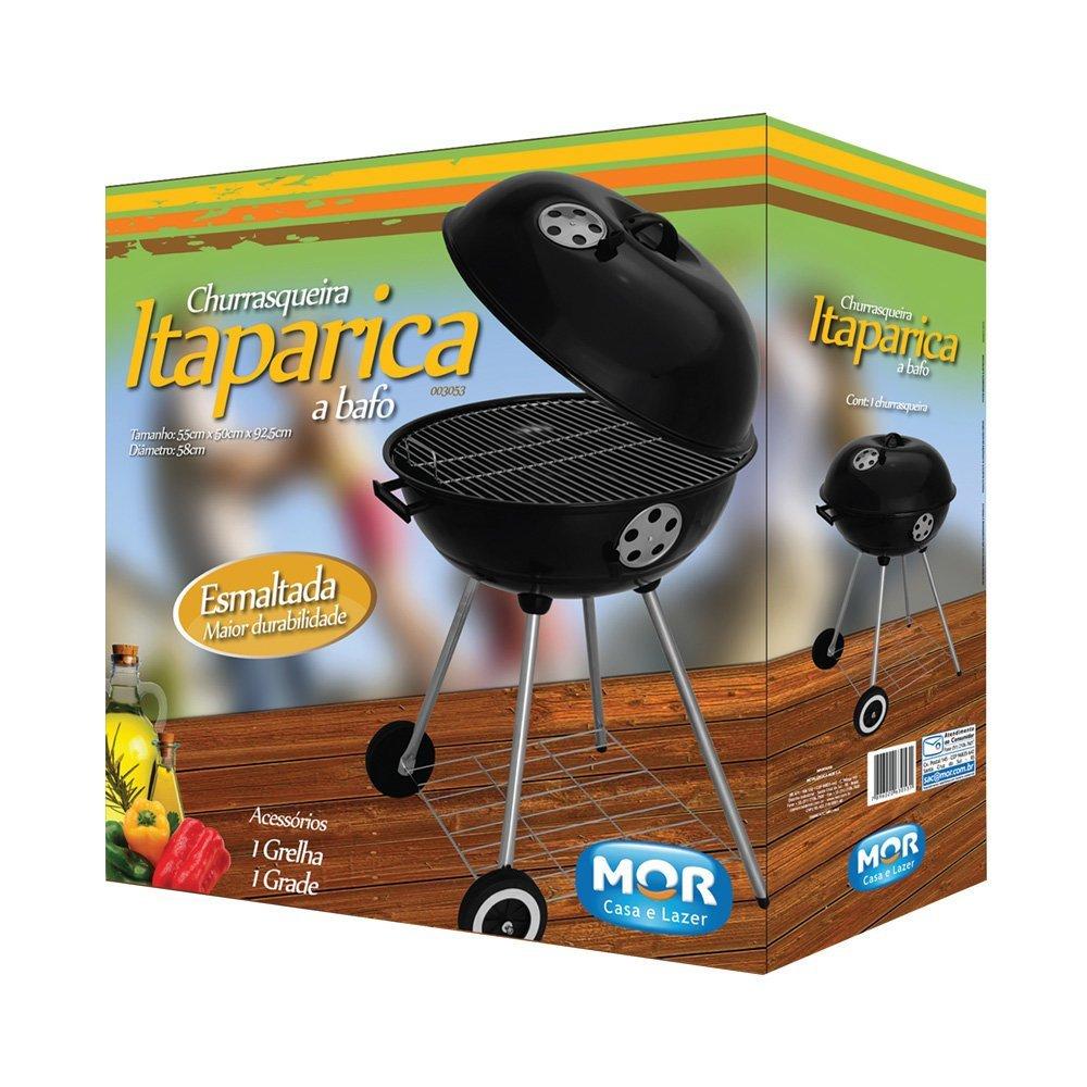 Churrasqueira Esmaltada com Grelha Mor Itaparica 3053 - 4