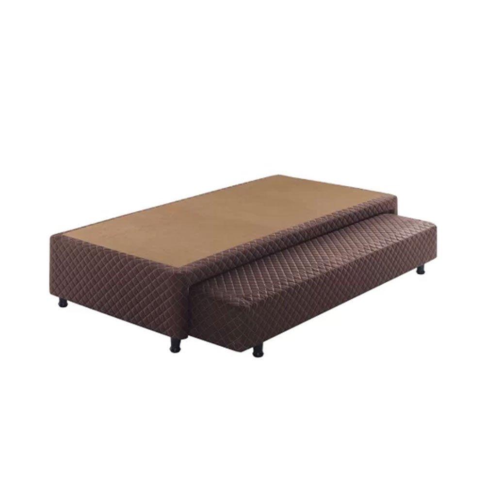 Base para Cama Box Solteiro com Cama Auxiliar de Molas Ecoflex - 88x188 - 1